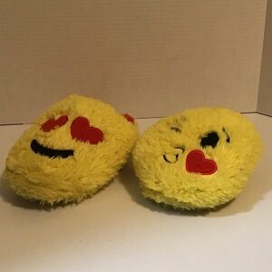 Yellow Emoji Slippers